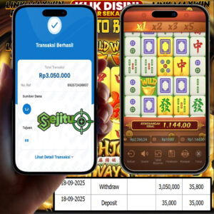 SELAMAT KEPADA MEMBER SEJITU JACKPOT GAMES MAHYONG WAYS PG SOFT