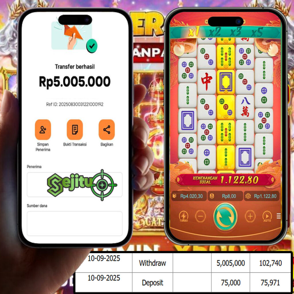 SELAMAT KEPADA MEMBER SEJITU JACKPOT GAMES MAHYONG WAYS 2 PG SOFT