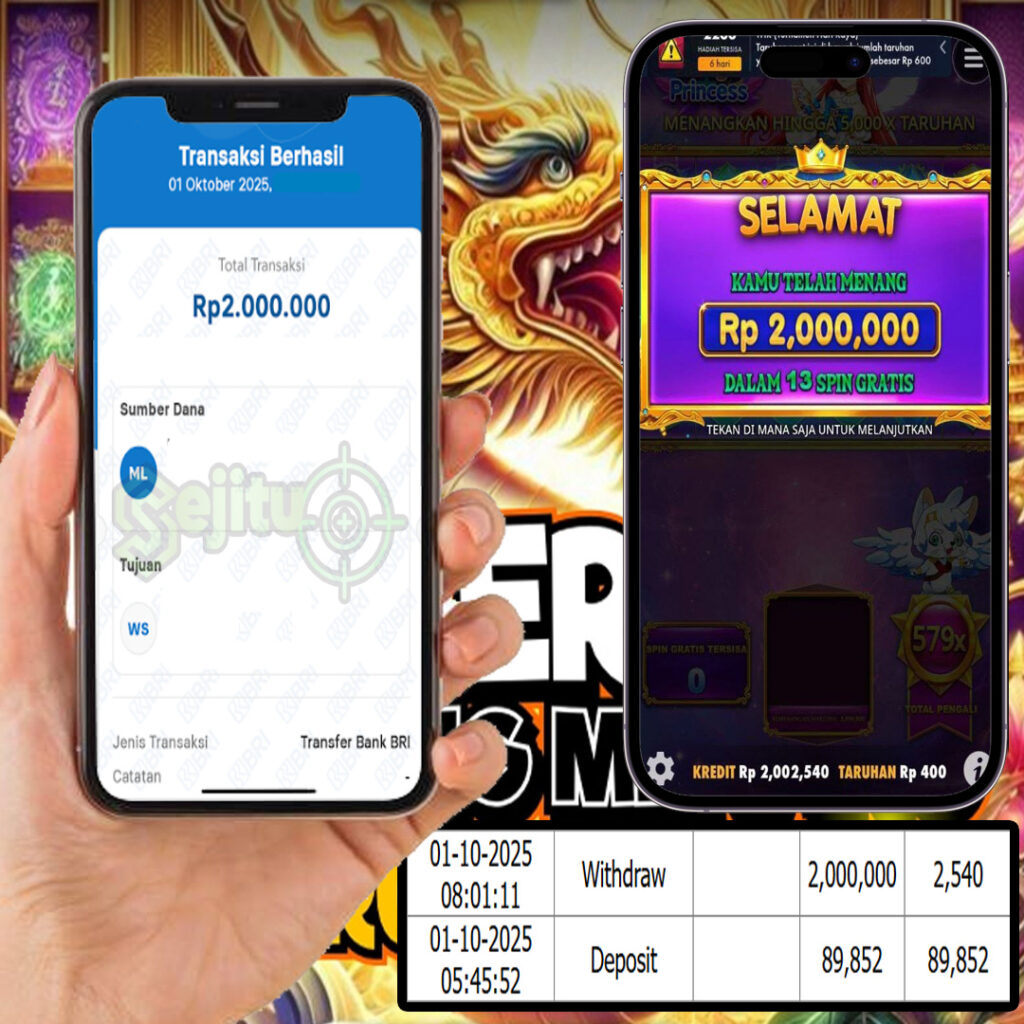 SEJITU JACKPOT GAMES PRINCES STARLIGHT PRAGMATIC PLAY
