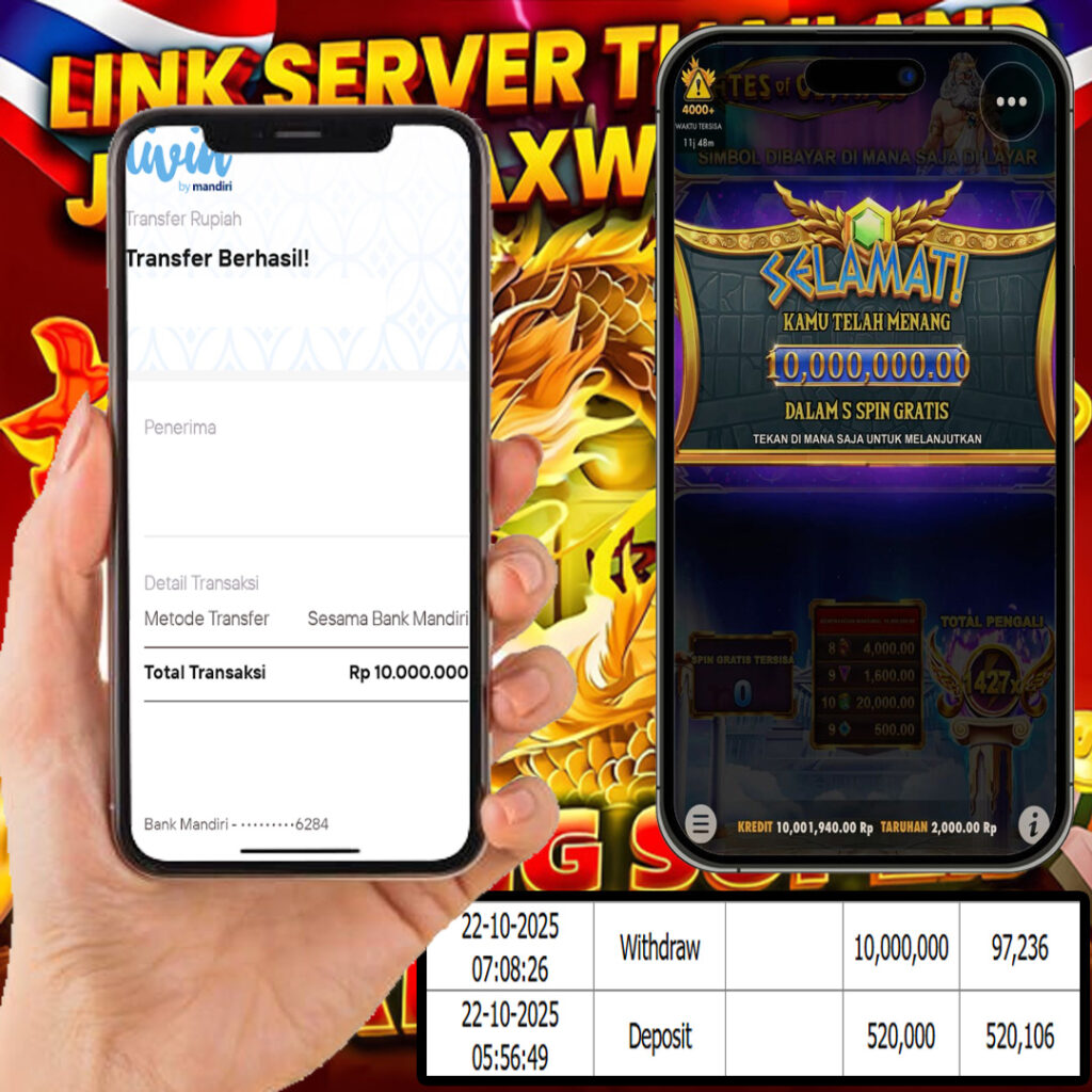 SEJITU JACKPOT GAMES GATE OF OLYMPUS PRAGMATIC PLAY