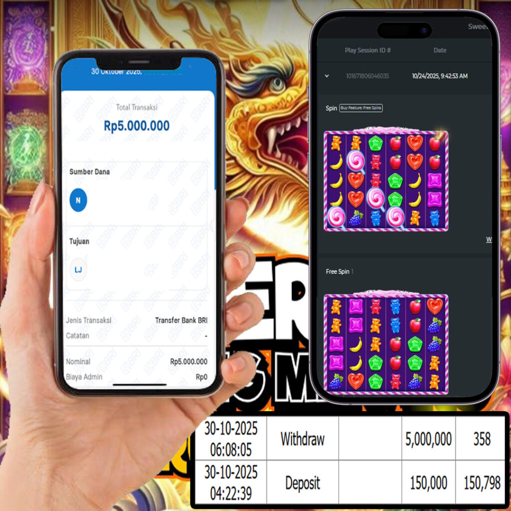 SEJITU JACKPOT GAMES SWEET RUSH BONANZA PRAGMATIC PLAY