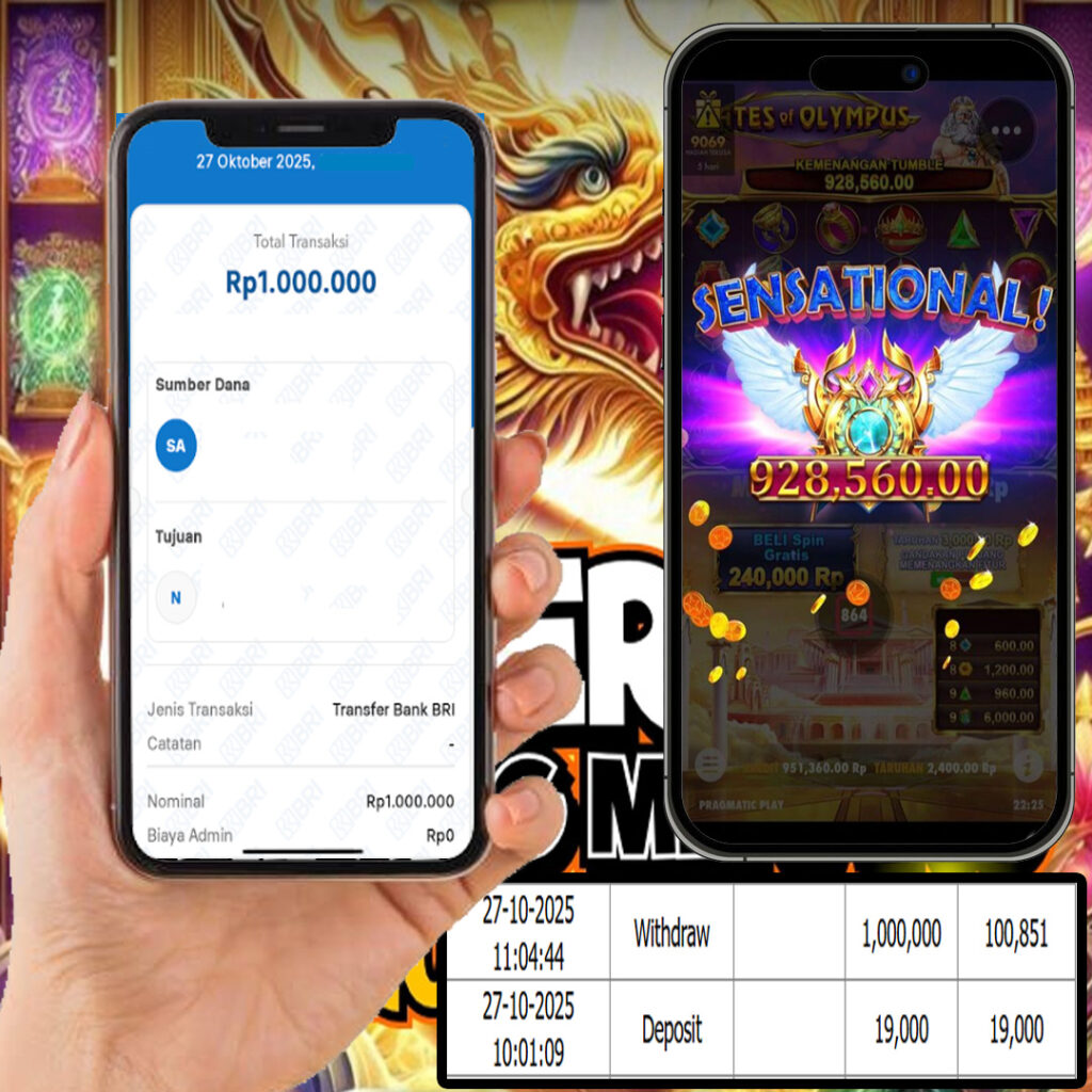 SEJITU JACKPOT GAMES GATE OF OLYMPUS PRAGMATIC PLAY