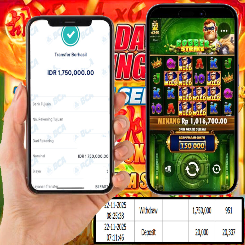 SEJITU JACKPOT GAMES ROBBER TRIKE PRAGMATIC PLAY