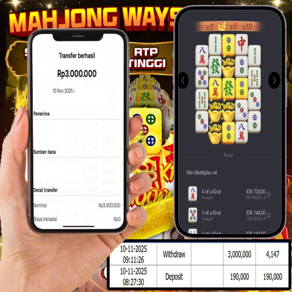 SEJITU JACKPOT GAMES MAHYONG WAYS PG SOFT