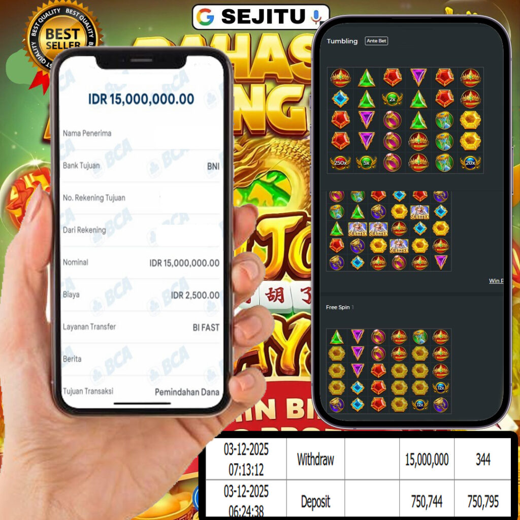 SEJITU JACKPOT GAMES GATES OF OLYMPUS PRAGAMTIC PLAY