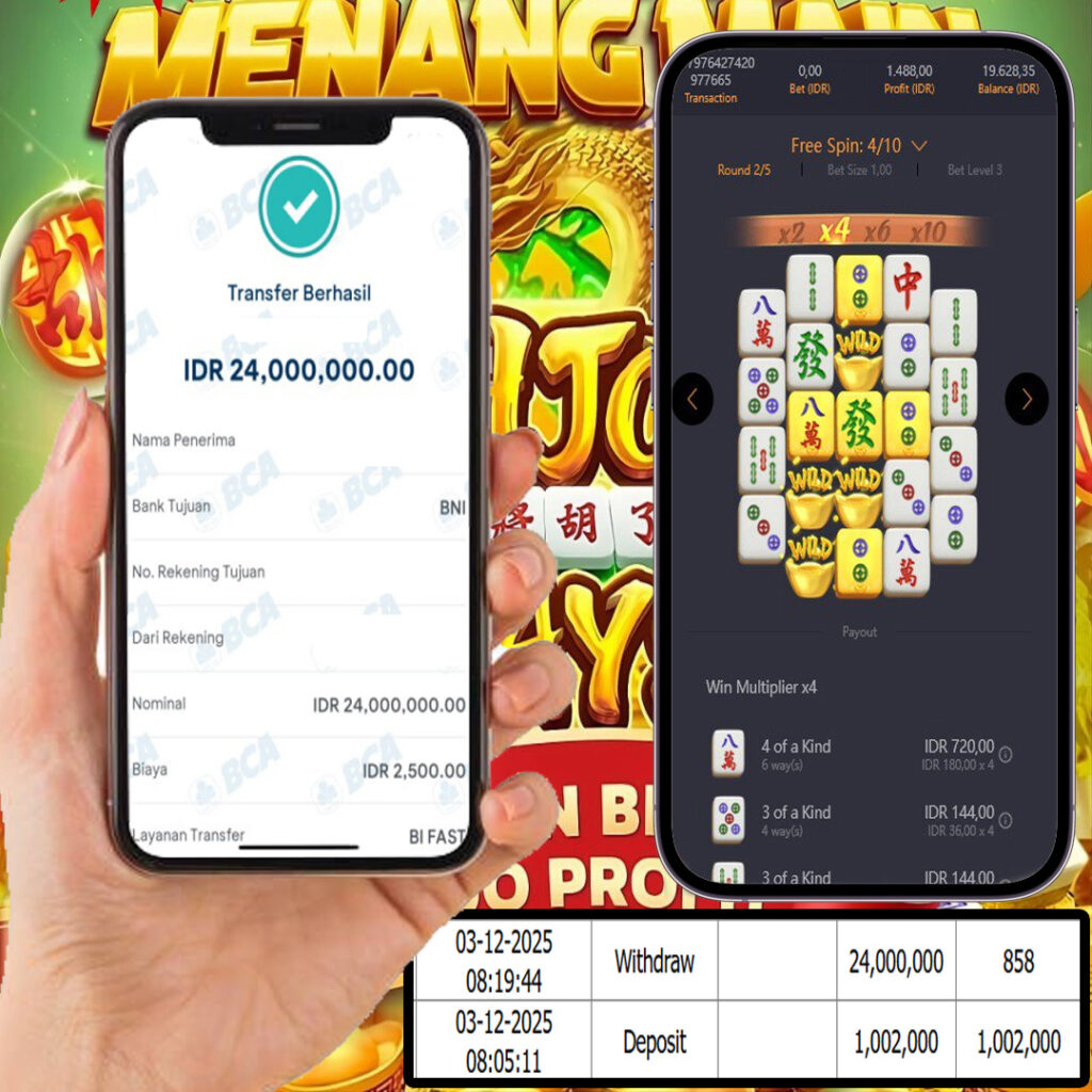 SEJITU JACKPOT GAMES MAHYONG WAYS PG SOFT