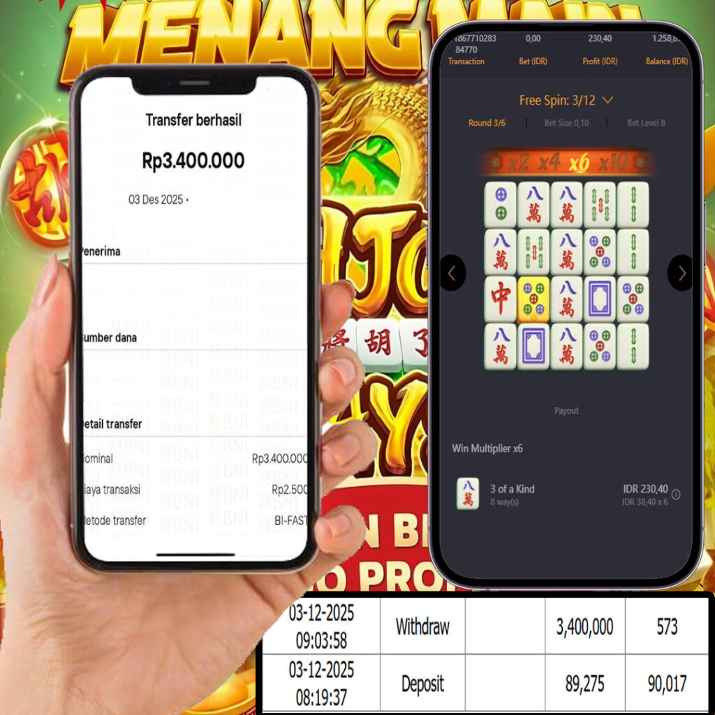 SEJITU JACKPOT GAMES MAHYONG WAYS PG SOFT