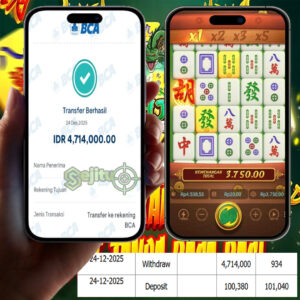 SELAMAT KEPADA MEMBER SEJITU JACKPOT GAMES MAHYONG WAYS PG SOFT