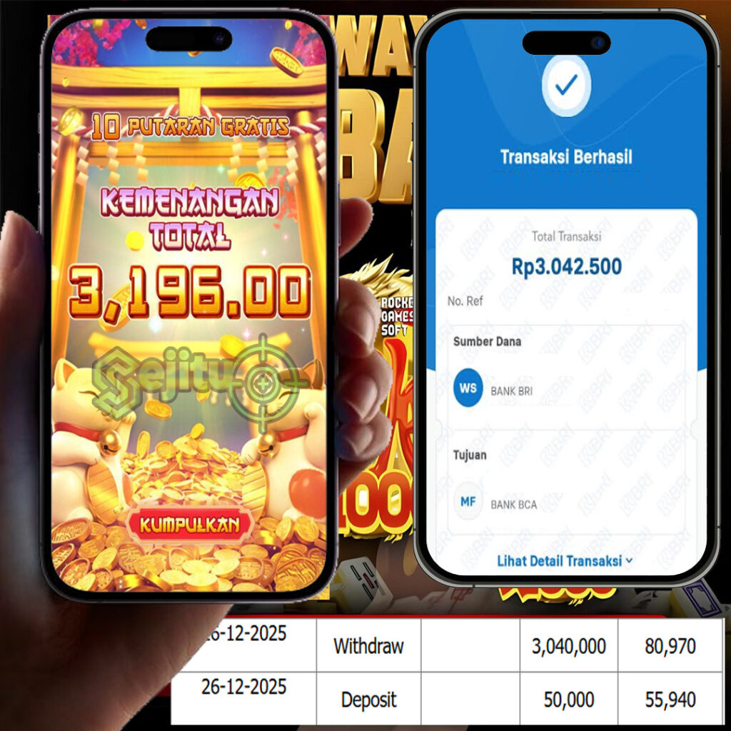 SELAMAT KEPADA MEMBER SEJITU JACKPOT GAMES LUCKY NEKO PGSOFT