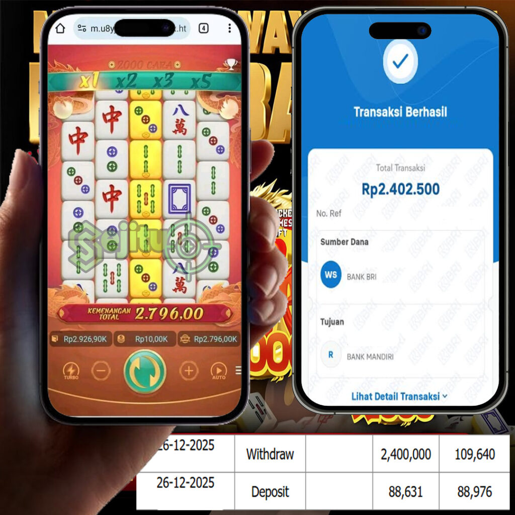 SELAMAT KEPADA MEMBER SEJITU JACKPOT GAMES MAHYONG WAYS 2 PG SOFT