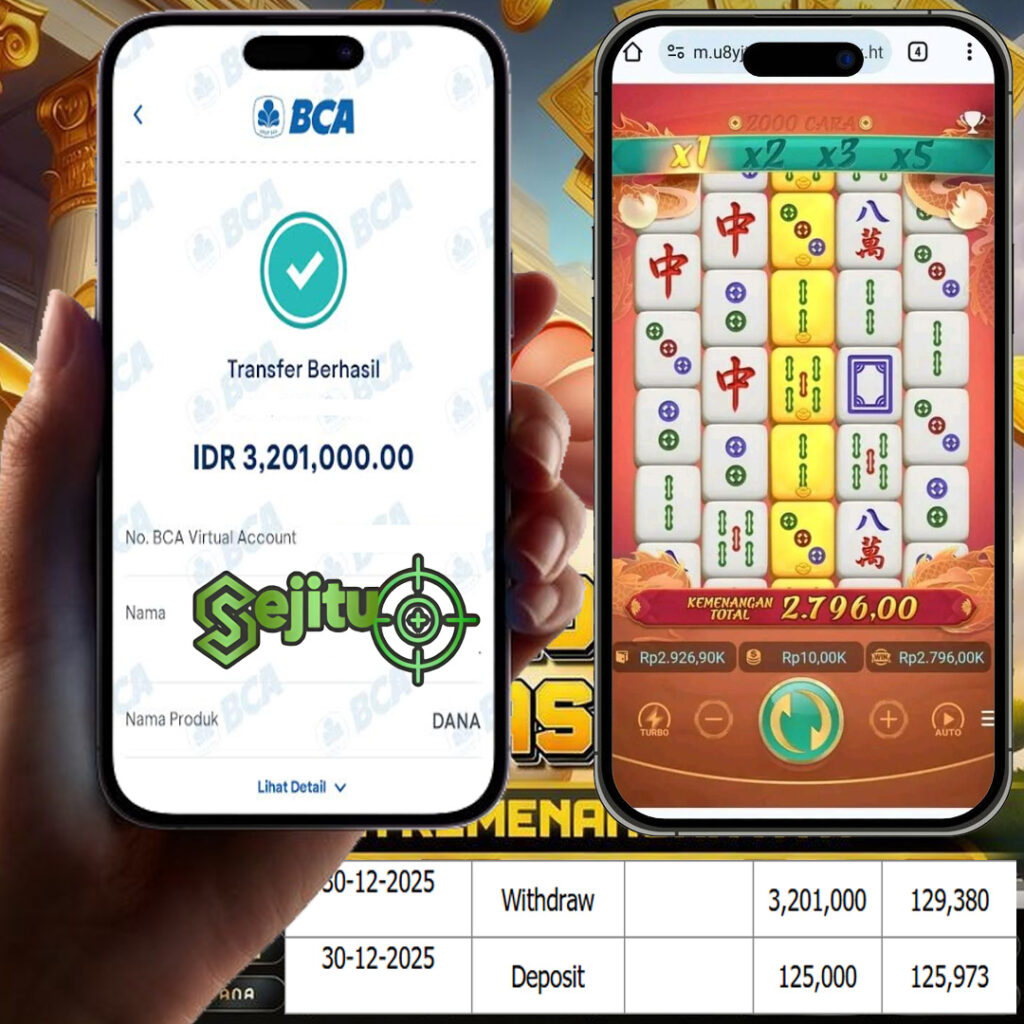 SELAMAT KEPADA MEMBER SEJITU JACKPOT GAMES MAHYONG WAYS 2 PG SOFT