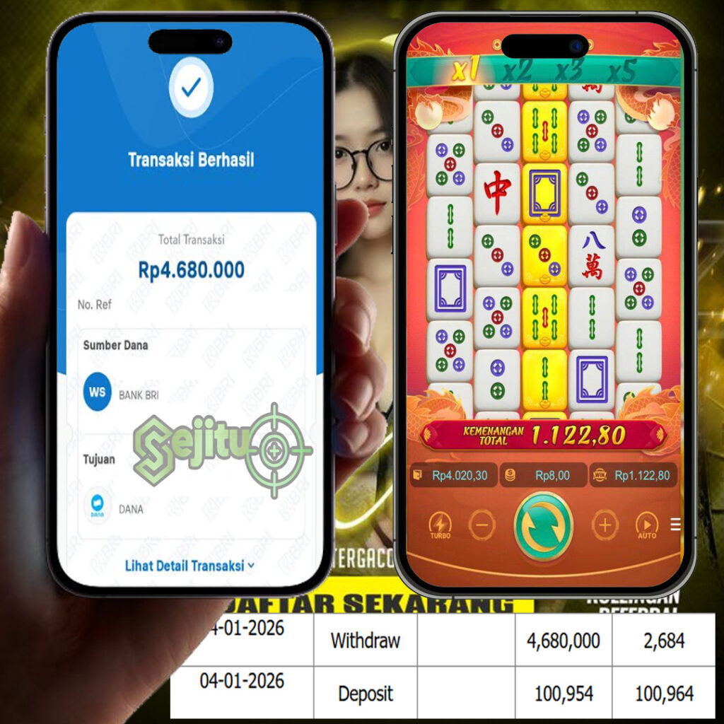 SELAMAT KEPADA MEMBER SEJITU JACKPOT GAMES MAHYONG WAYS 2 PG SOFT