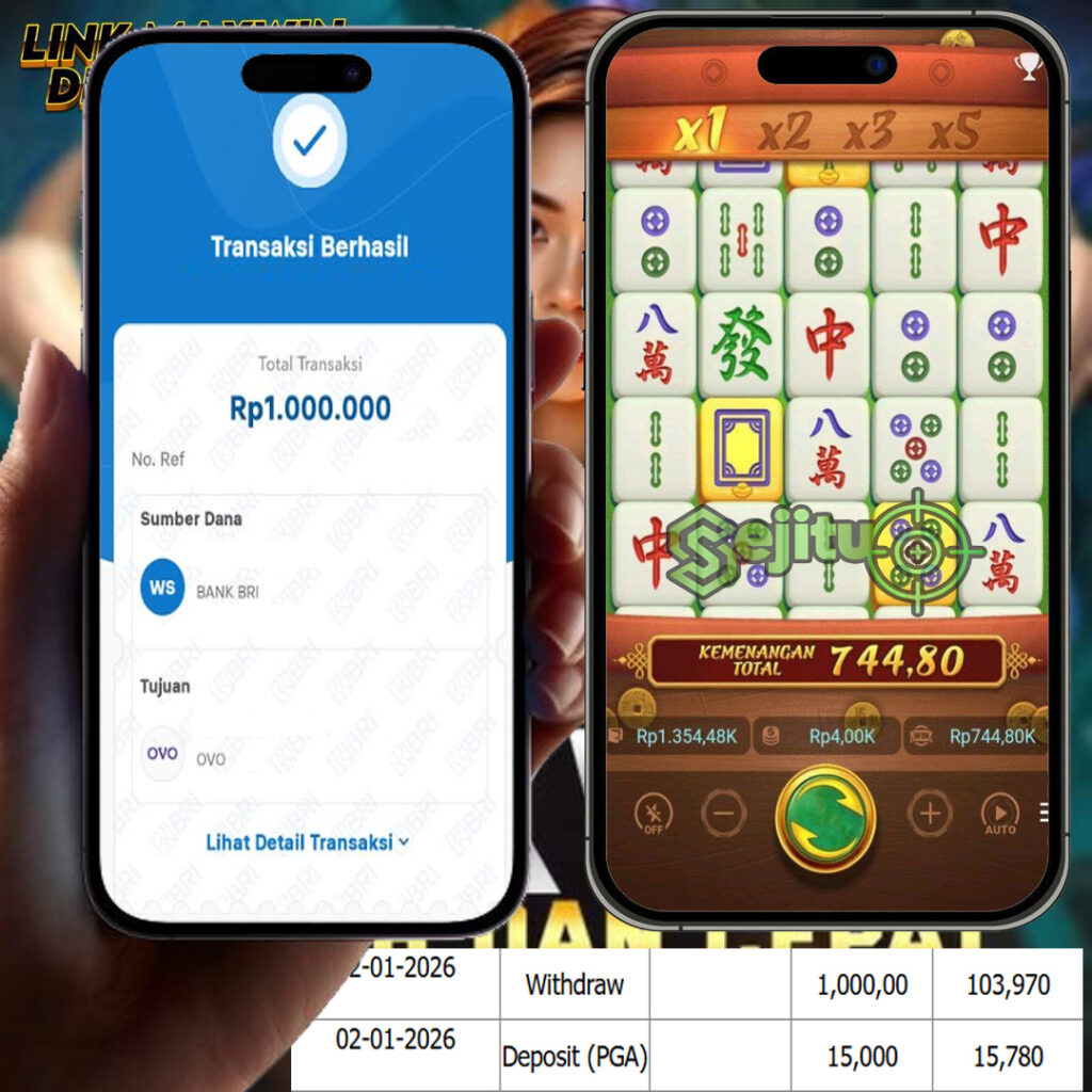 SELAMAT KEPADA MEMBER SEJITU JACKPOT GAMES MAHYONG WAYS PG SOFT