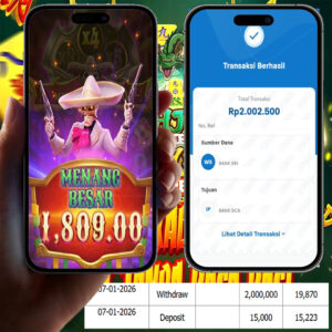 SELAMAT KEPADA MEMBER SEJITU JACKPOT GAMES WILD BANDITO PG SOFT