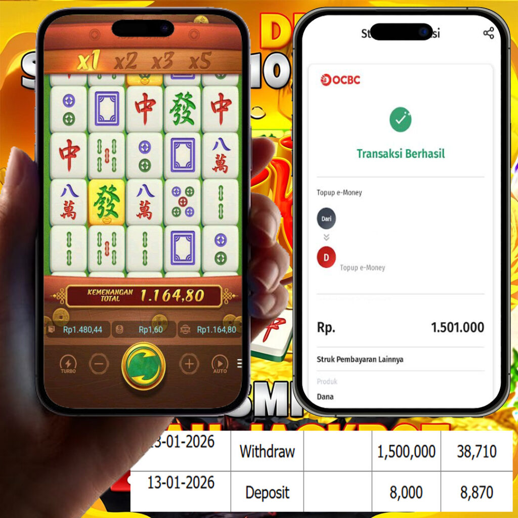 SELAMAT KEPADA MEMBER SEJITU JACKPOT GAMES MAHYONG WAYS PG SOFT