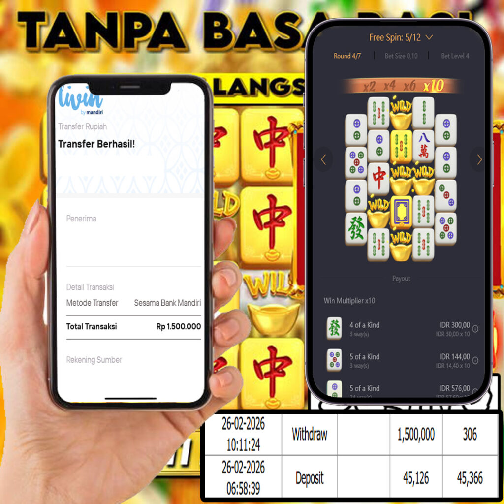 SELAMAT KEPADA MEMBER SEJITU JACKPOT GAMES MAHYONG WAYS PG SOFT