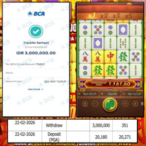 SELAMAT KEPADA MEMBER SEJITU JACKPOT GAMES MAHYONG WAYS PG SOFT