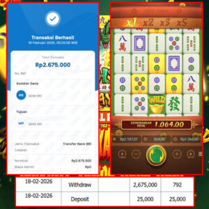 SELAMAT KEPADA MEMBER SEJITU JACKPOT GAMES MAHYONG WAYS PG SOFT