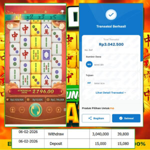 SELAMAT KEPADA MEMBER SEJITU JACKPOT GAMES MAHYONG WAYS 2 PG SOFT