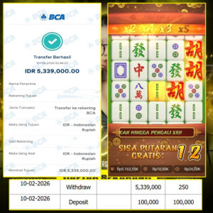 SELAMAT KEPADA MEMBER SEJITU JACKPOT GAMES MAHYONG WAYS PG SOFT