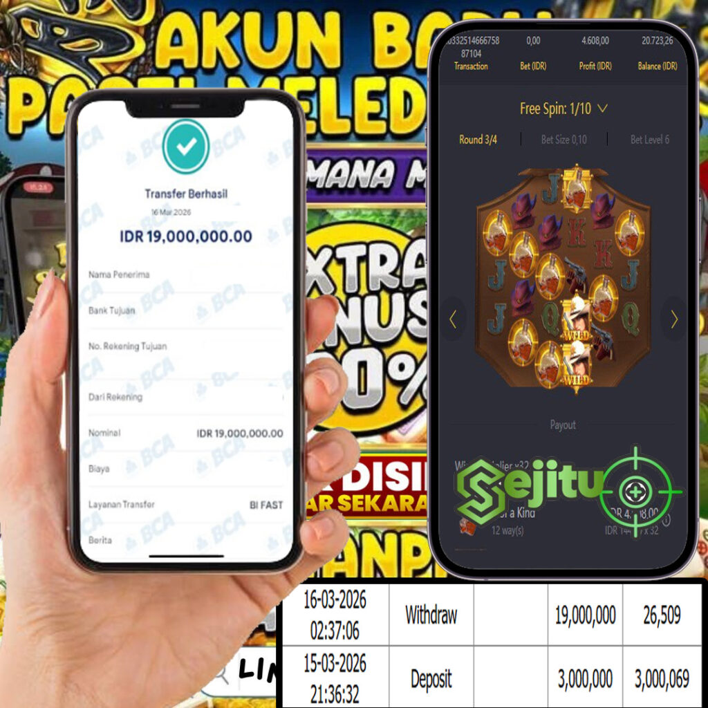 SELAMAT KEPADA MEMBER SEJITU JACKPOT GAMES WILD BOUNTY SHOWDOWN PG SOFT