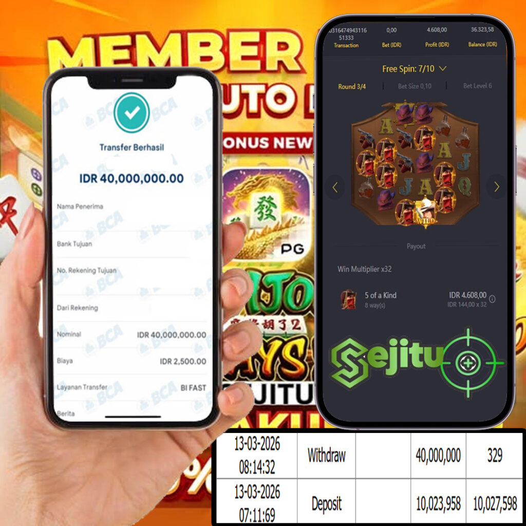 SELAMAT KEPADA MEMBER SEJITU JACKPOT GAMES WILD BOUNTY SHOWDOWN PG SOFT