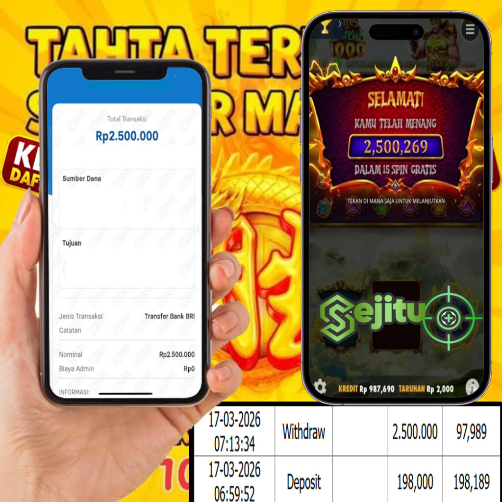 SELAMAT KEPADA MEMBER SEJITU JACKPOT GAMES GATES OF GATOT KACA PRAGMATIC PLAY