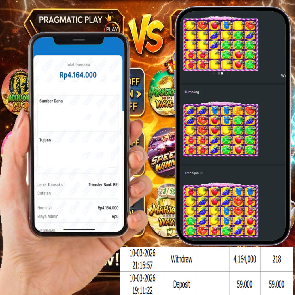 SELAMAT KEPADA MEMBER SEJITU JACKPOT GAMES SWEET RUSH BONANZA PRAGMATIC PLAY