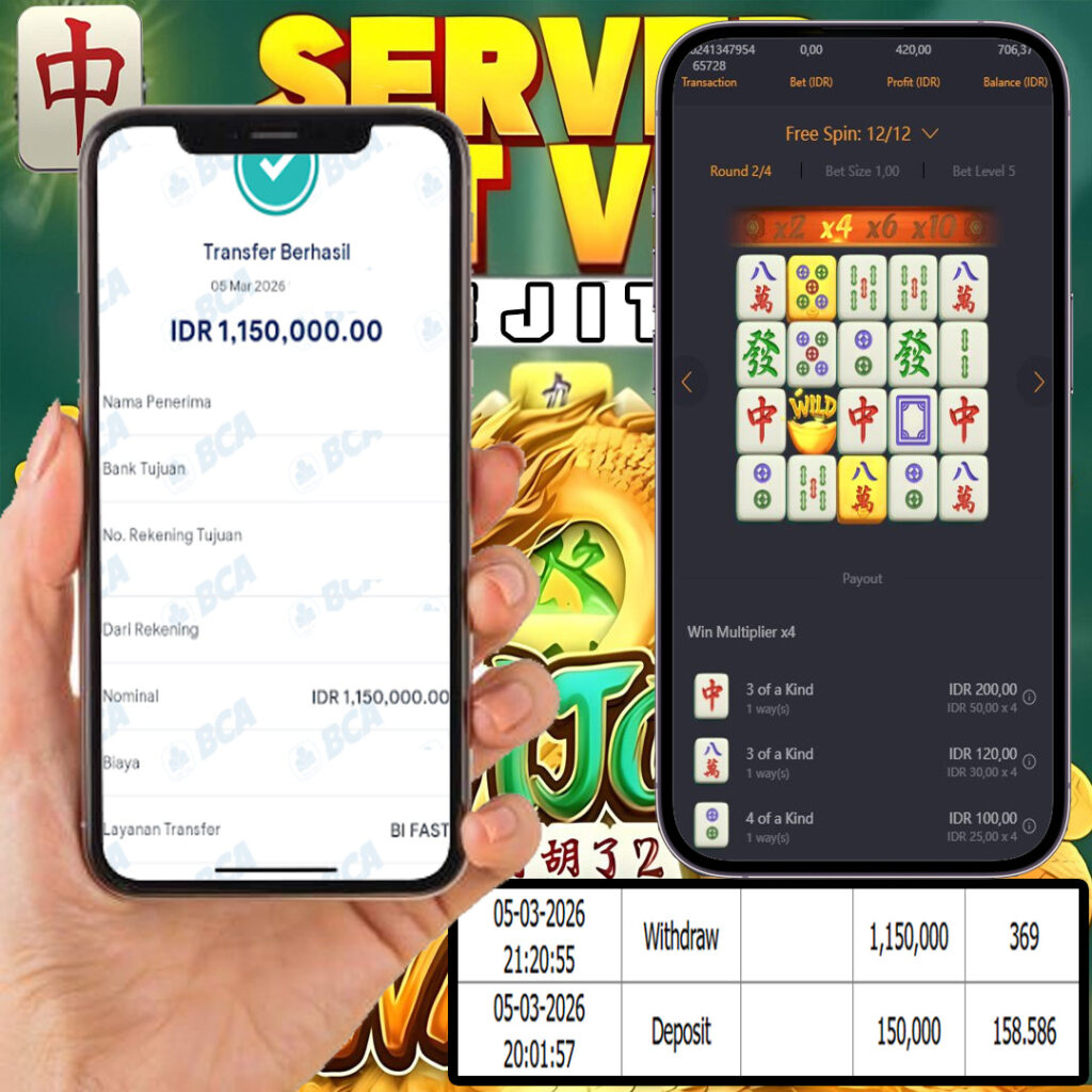 SELAMAT KEPADA MEMBER SEJITU JACKPOT GAMES MAHYONG WAYS PG SOFT