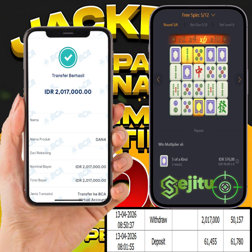 SELAMAT KEPADA MEMBER SEJITU JACKPOT GAMES MAHJONG WAYS PG SOFT