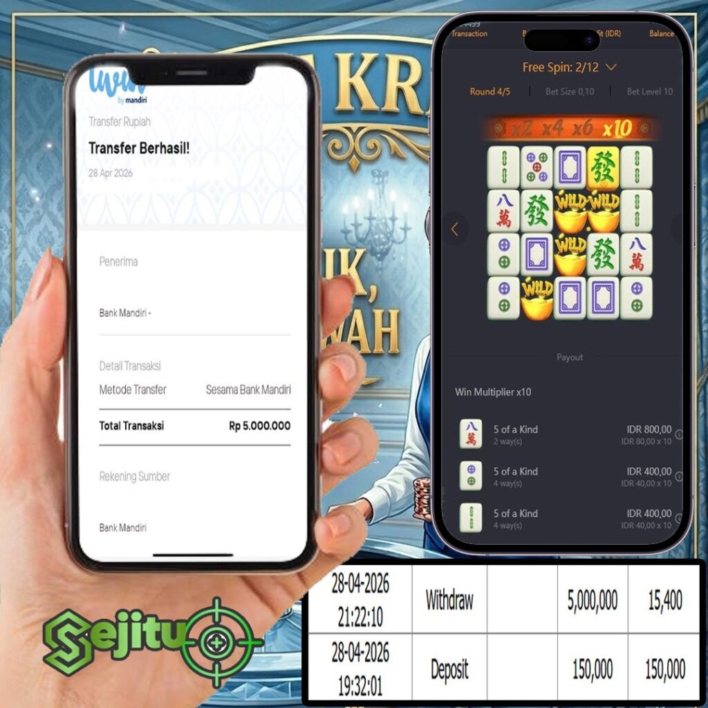 SEJITU JACKPOT GAMES MAHJONG WAYS PG SOFT