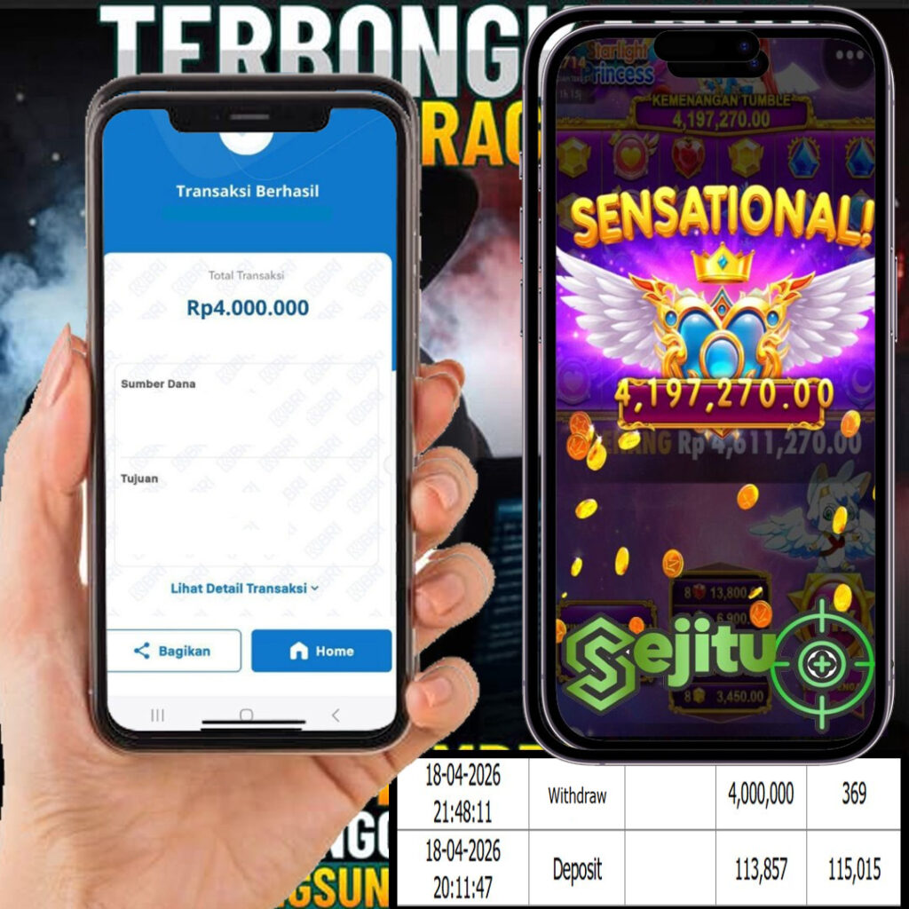 SELAMAT KEPADA MEMBER SEJITU JACKPOT GAMES PRINCES STARLIGHT PRAGMATIC PLAY