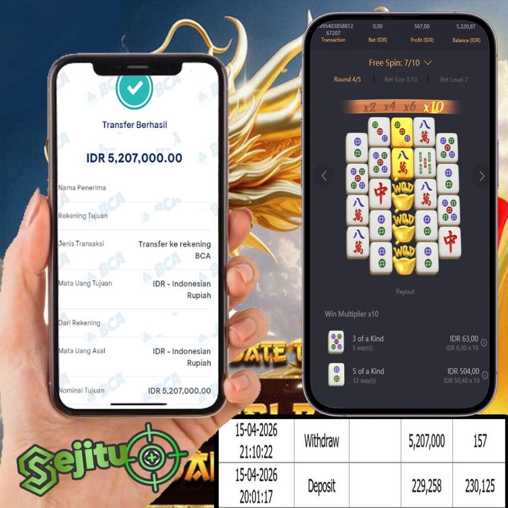 SELAMAT KEPADA MEMBER SEJITU JACKPOT GAMES MAHJONG WAYS 2 PG SOFT