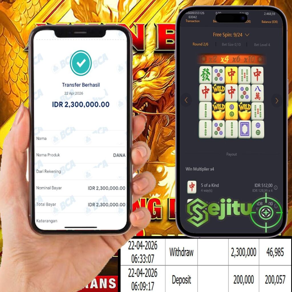 SEJITU JACKPOT GAMES MAHJONG WAYS PG SOFT