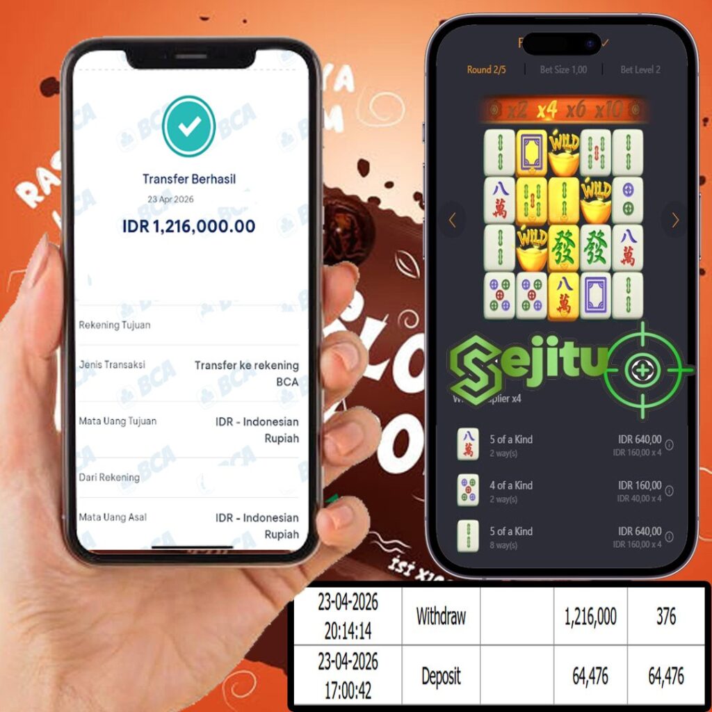 SEJITU JACKPOT GAMES MAHJONG WAYS PG SOFT