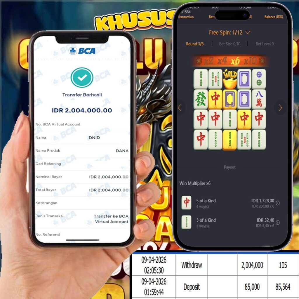 SELAMAT KEPADA MEMBER SEJITU JACKPOT GAMES MAHYONG WAYS PG SOFT