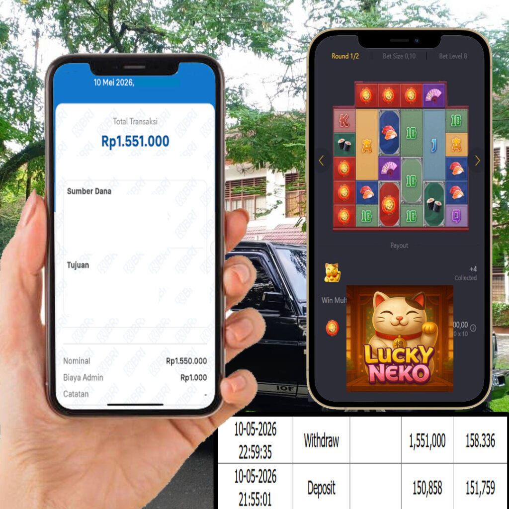 SELAMAT KEPADA MEMBER SEJITU JACKPOT GAMES LUCKY NEKO PGSOFT