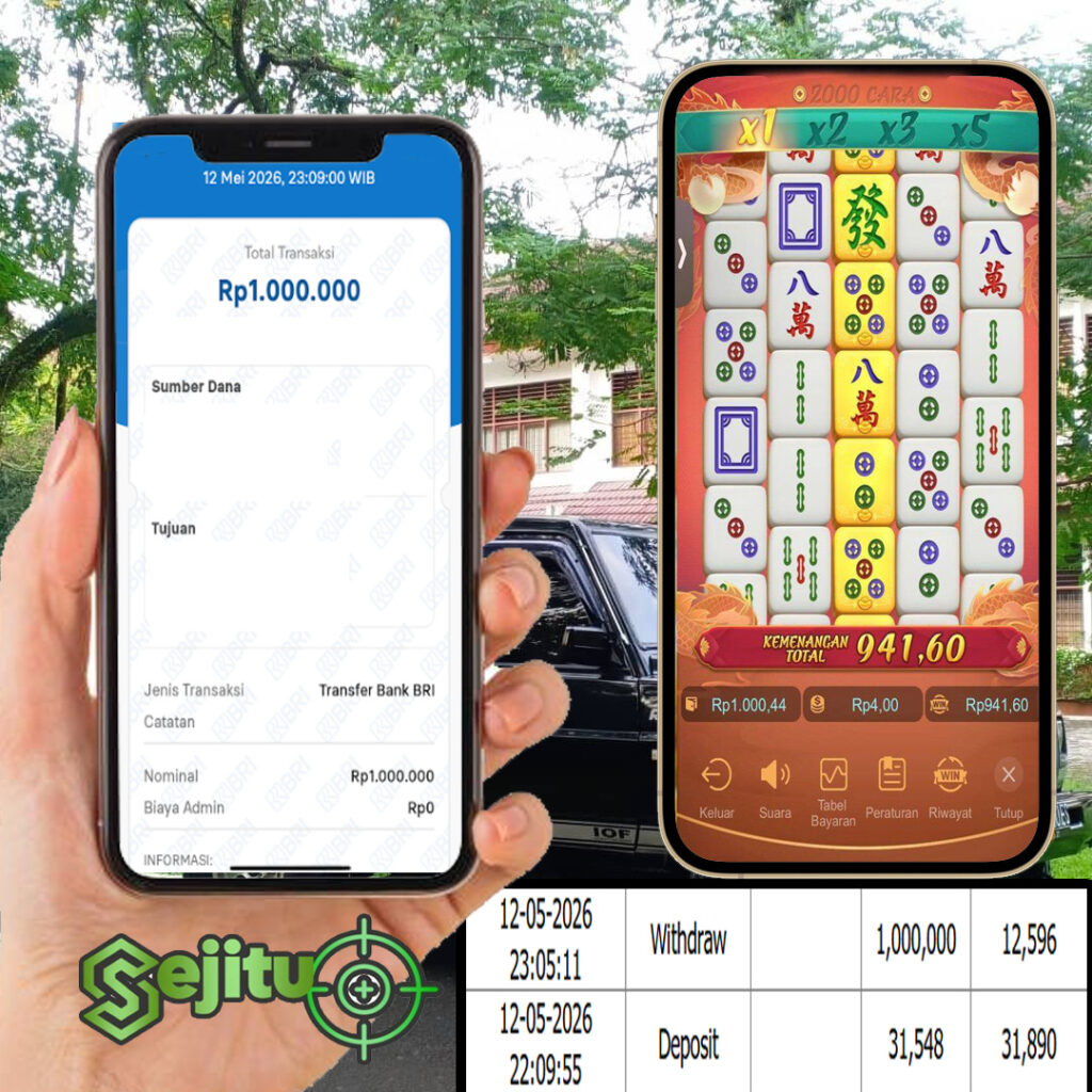 SELAMAT KEPADA MEMBER SEJITU JACKPOT GAMES MAHYONG WAYS PGSOFT