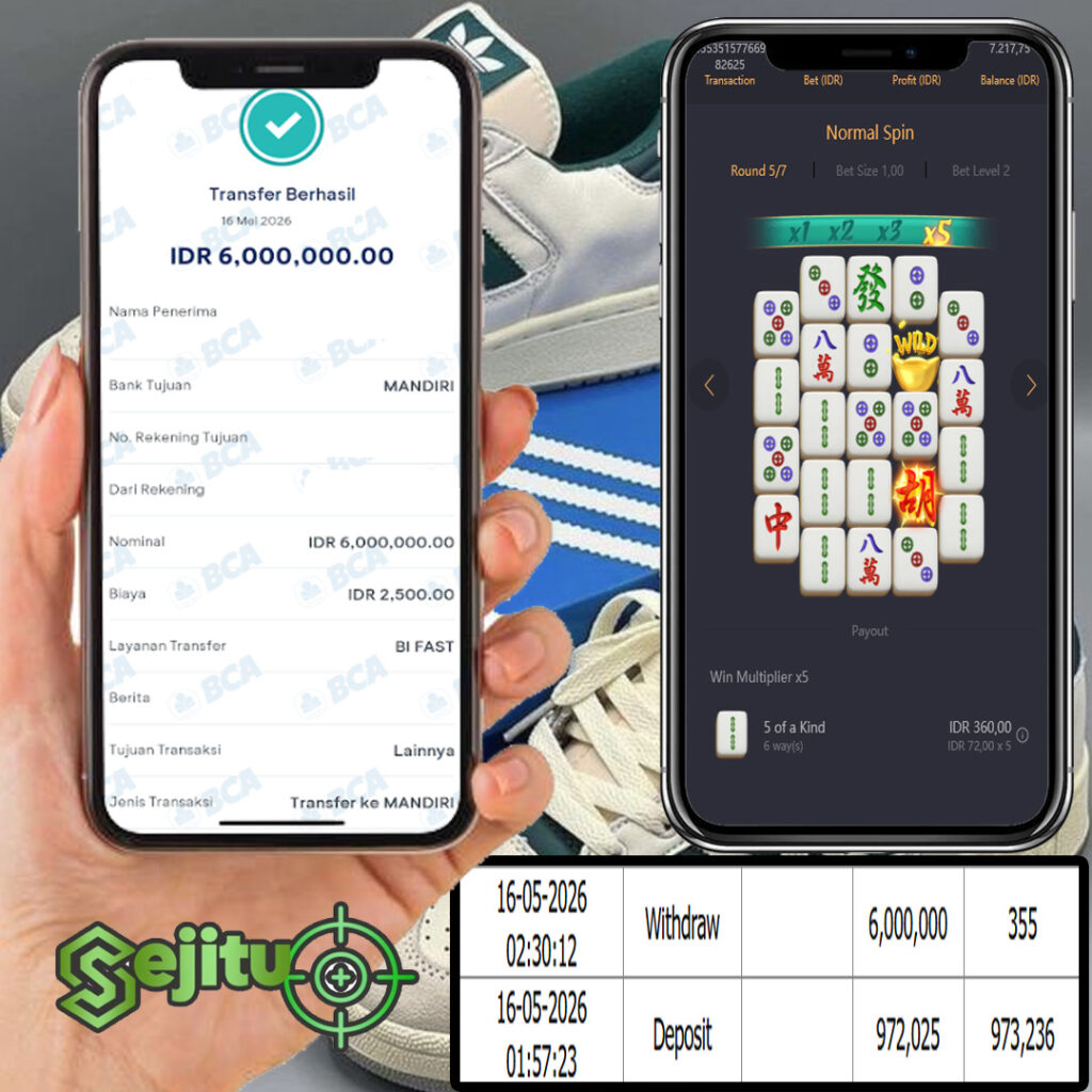 SELAMAT KEPADA MEMBER SEJITU JACKPOT GAMES MAHYONG WAYS PGSOFT