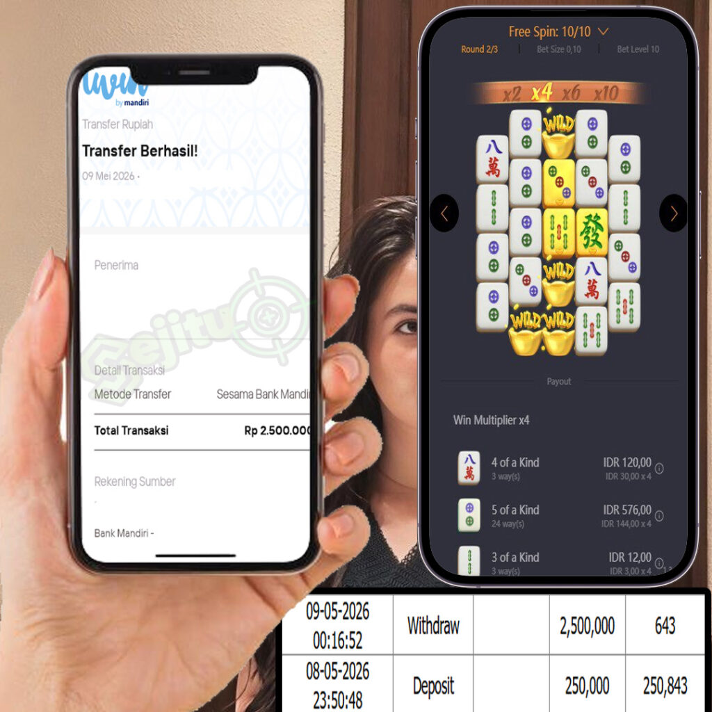 SELAMAT KEPADA MEMBER SEJITU JACKPOT GAMES MAHYONG WAYS PGSOFT