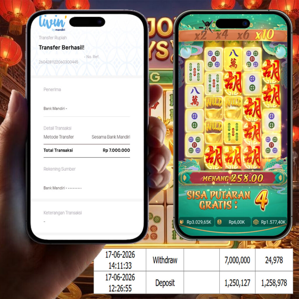 SELAMAT KEPADA MEMBER SEJITU JACKPOT GAMES MAHYONG WAYS PGSOFT